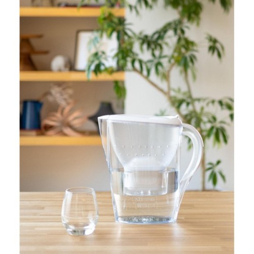Фільтр-глечик Brita Marella XL Memo MXPro 3.5л (2л води) з фільтр-картриджем, білий (1052780)