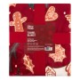 Плед Ardesto Christmas Flannel 160х200см, 100% поліестер, імбирні будиночки (ART0121PB)