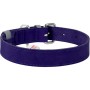 Нашийник для тварин WAUDOG Classic шкіряний 12 мм х 19-25 см фіолетовий (02019)