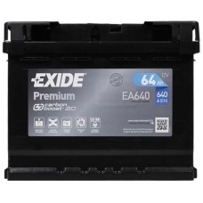 Акумулятор автомобільний EXIDE PREMIUM 64Ah (EA640)