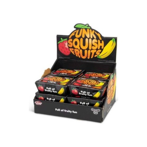 Антистрес Tobar Сквіш Фрукти, 3 в наборі (38517)