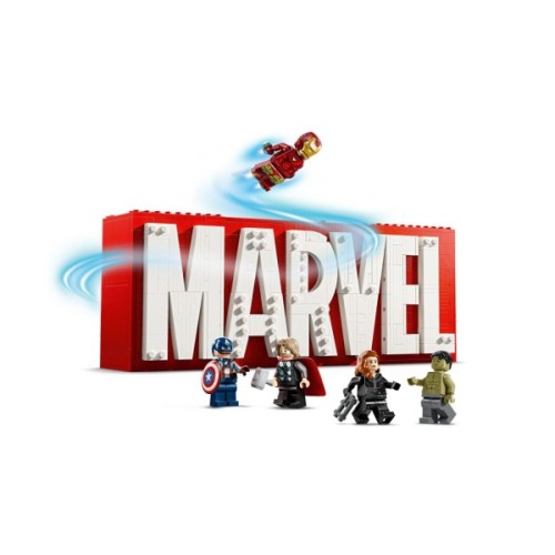 Конструктор LEGO Super Heroes Логотип і мініфігурки MARVEL (76313)