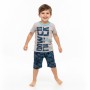Піжама дитяча Matilda з футболкою (11729-2-110B-blue)
