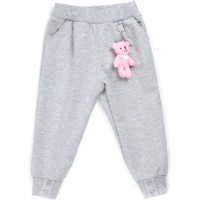 Штани дитячі Breeze спортивні з брелоком (16585-110G-gray)