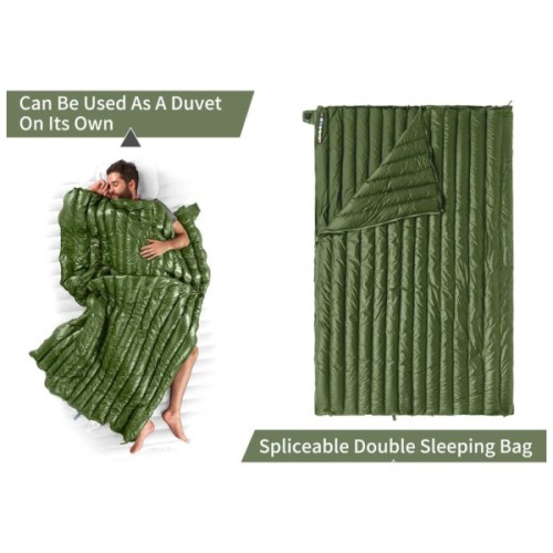 Спальний мішок Naturehike CWM295 CNK2300SD013, зелений (6976023920882)