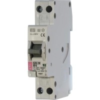 Диференціальний автоматичний вимикач ETI KZS-1M C 25/0,03 тип A (6kA) (універс. підключення)