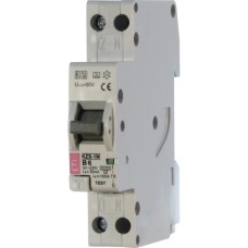 Диференціальний автоматичний вимикач ETI KZS-1M C 25/0,03 тип A (6kA) (універс. підключення)