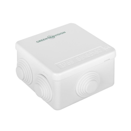 Розподільча коробка Greenvision G85х85х50 IP65