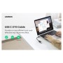 Перехідник OTG USB 3.0 AF to USB-C US154 black Ugreen (30701)