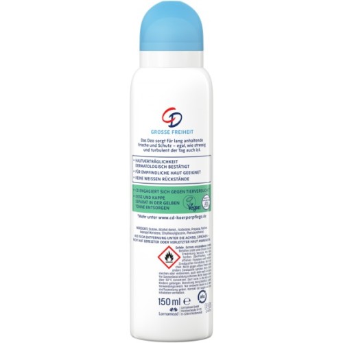 Дезодорант CD Безмежна Свобода Спрей 150 мл (4045612001652)