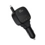 Зарядний пристрій Acefast 1xUSB-C PD95W + telescopic cable USB-C black (6974316285946)