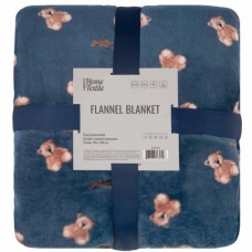 Плед Ardesto Flannel 100% поліестер, плюшеві ведмедики 160х200 см (ART0131PB)