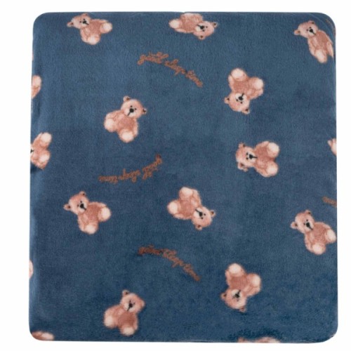 Плед Ardesto Flannel 100% поліестер, плюшеві ведмедики 160х200 см (ART0131PB)