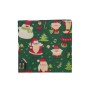 Серветка на стіл Прованс Санта на зеленому 40х40 см (035754)