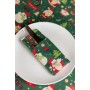 Серветка на стіл Прованс Санта на зеленому 40х40 см (035754)
