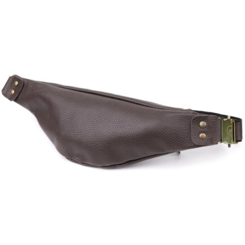 Сумка Shvigel З натуральної шкіри Коричнева (23137)