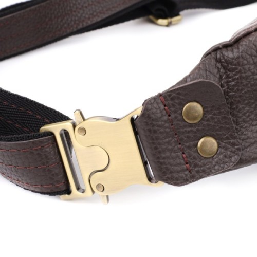 Сумка Shvigel З натуральної шкіри Коричнева (23137)