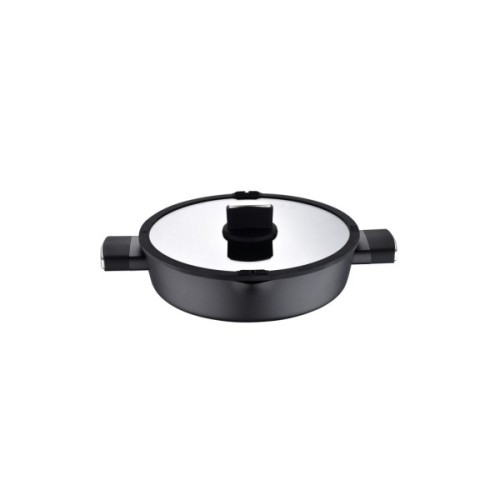 Сотейник Bergner Ion з кришкою 3.37 л (BG-35803-BK)