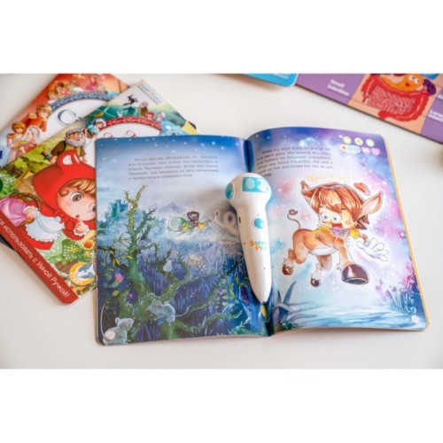 Інтерактивна іграшка Smart Koala Набір інтерактивних книг 200 Перших слів (1,2), Казки (SKB23BWFT)