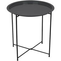 Туристичний стіл Bo-Camp Harlem 40 x 40 cm Чорний (1404325)