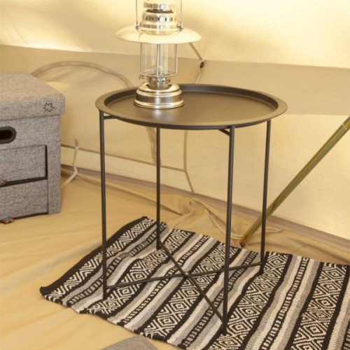 Туристичний стіл Bo-Camp Harlem 40 x 40 cm Чорний (1404325)