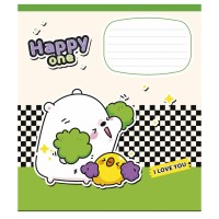 Зошит Школярик Happy one 18 аркушів клітинка (018-3532K)