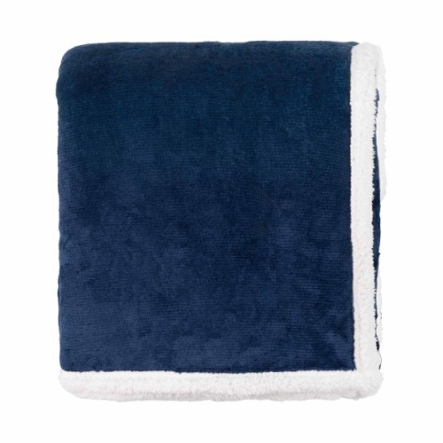 Плед Ardesto Sherpa 100% поліестер, синій темний 160х200 см (ART0204SH)