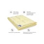Ковдра MirSon антиалергенна 3M Thinsulate №1336 Carmela Hand Made Літня 172x205 см (2200001528628)