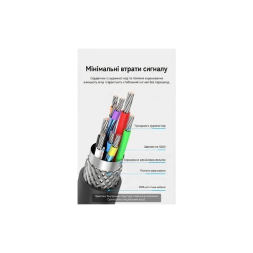 Дата кабель USB 2.0 AM/AF 20.0m Active black Vention (CBKBQ)