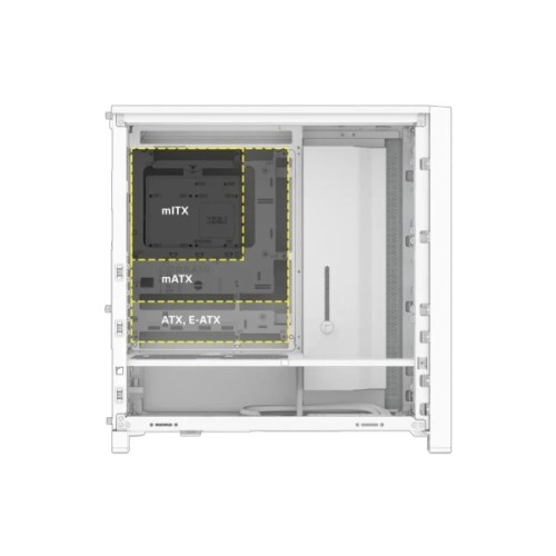 Корпус для ПК Corsair FRAME 4000D RS White (CC-9011313-WW)