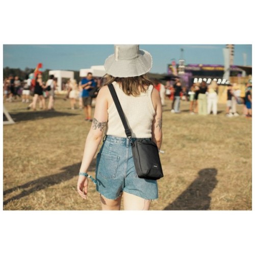 Сумка Pacsafe GO Festival Crossbody Чорна (35170130)