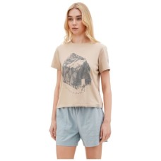 Футболка Turbat Home Wmn light taupe - S - бежевий (012.004.4967)