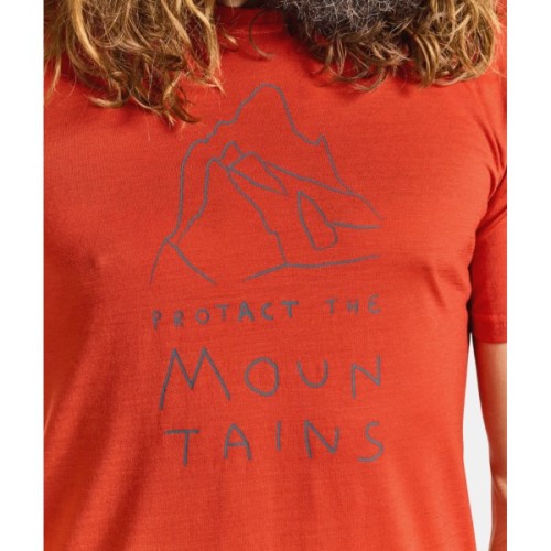 Футболка Ortovox 150 Cool Mtn Protector Ts Mns petrol blue - XL - синій (025.001.0913)