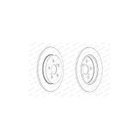 Гальмівний диск FERODO DDF1875C