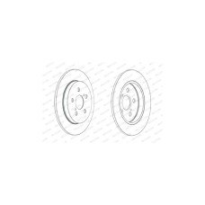 Гальмівний диск FERODO DDF1875C