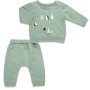 Набір дитячого одягу Tongs з пінгвінами (3565-68B-olive)