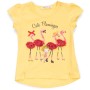 Футболка дитяча Breeze з фламінго і капрі (13490-104G-yellow)