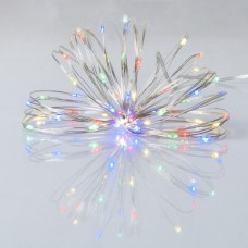 Гірлянда YES! Fun Нитка на мідному дроті 60 LED Різнокольорова 6 м Статична На батарейках (975031)