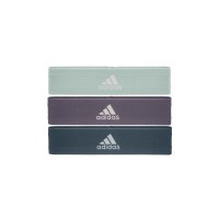 Еспандер Adidas Resistance Band Set (L, M, H) ADTB-10711 Набір Зелений, Фіолетовий, Темно-синій (885652018753)