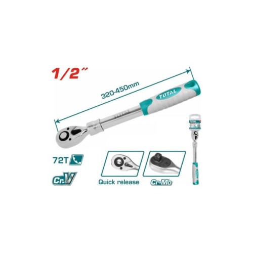 Тріскачка Total THT106128L 1/2", 320-450 мм. (THT106128L)