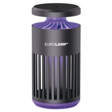 Інсектицидна лампа Eurolamp LED світильник для знищення вуличних комах із вентилятором 4W DC 5V/1A IP20 (MK-4W(LED/F)) (4262380667068)