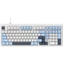 Клавіатура Ajazz AK980 MAX Magnetic Switch USB UA White/Blue (AK980-MAX-M-BWDB)