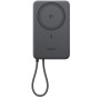 Батарея універсальна Ugreen 10000mAh 30W 1xUSB-C + 15W Magnetic Wireless + cable USB-C black (75982B)