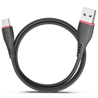 Дата кабель USB 2.0 AM to USB-C 1.0m Start Pixus (4897058531367)