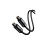 Кабель мультимедійний Optical Toslink 1.0m AV122 black Ugreen (70890)