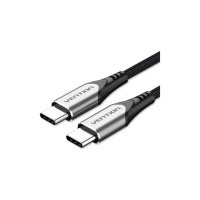 Дата кабель USB-C to USB-C 2.0m aluminum gray Vention (TADHH)