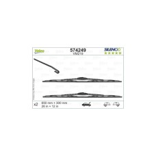 Щітка склоочисника Valeo 574249