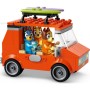 Конструктор LEGO Bluey Пляж і сімейна поїздка на автомобілі Блуї (11202)