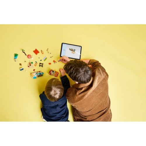 Конструктор LEGO Bluey Пляж і сімейна поїздка на автомобілі Блуї (11202)