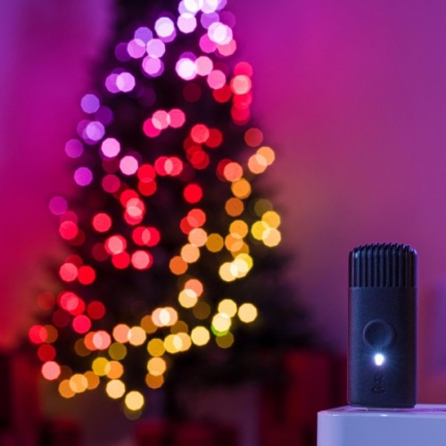 Гірлянда Twinkly Smart LED Dots 200 RGB LED Lights String, Clear Wire, Plug, IP44 10м (TWD200STP-TEU)